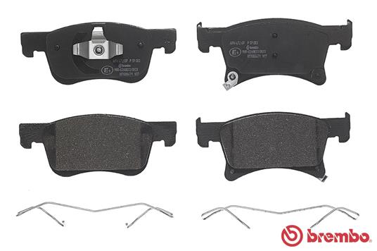 A.B.S. P 59 083 BREMBO Bremsbelagsatz, Scheibenbremse